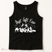 BEST GIFT EVER Christian Christmas Jesus Nativity Religious TShirt Tank Top thumb 2