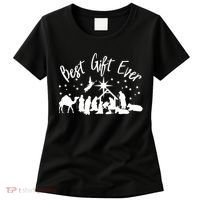 BEST GIFT EVER Christian Christmas Jesus Nativity Religious TShirt Women's T-Shirt thumb 0