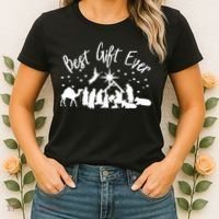 BEST GIFT EVER Christian Christmas Jesus Nativity Religious TShirt Women's T-Shirt thumb 2