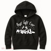 BEST GIFT EVER Christian Christmas Jesus Nativity Religious TShirt Kids Hoodie thumb 0