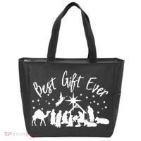 BEST GIFT EVER Christian Christmas Jesus Nativity Religious TShirt Tote Bag thumb 0