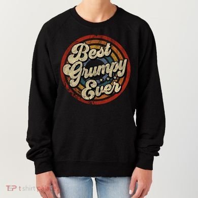 Best Grumpy Ever Vintage Retro Style Women's Sweatshirt