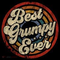Best Grumpy Ever Vintage Retro Style T-Shirt thumb 7
