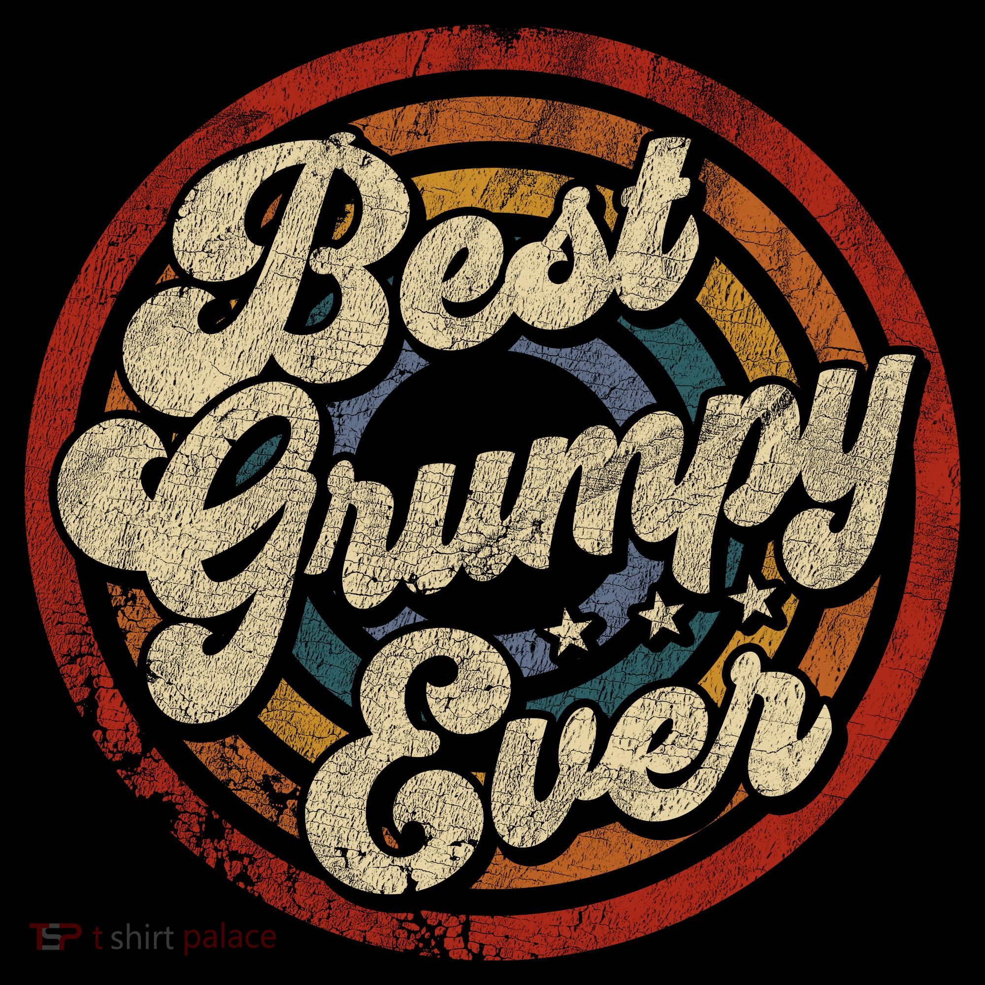 Best Grumpy Ever Vintage Retro Style T-Shirt