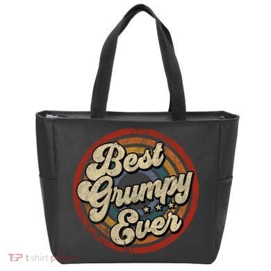 Best Grumpy Ever Vintage Retro Style Tote Bag
