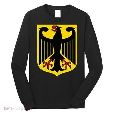 Badge Germany Flag Cool German Flags Long Sleeve Shirt