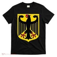 Badge Germany Flag Cool German Flags T-Shirt thumb 0