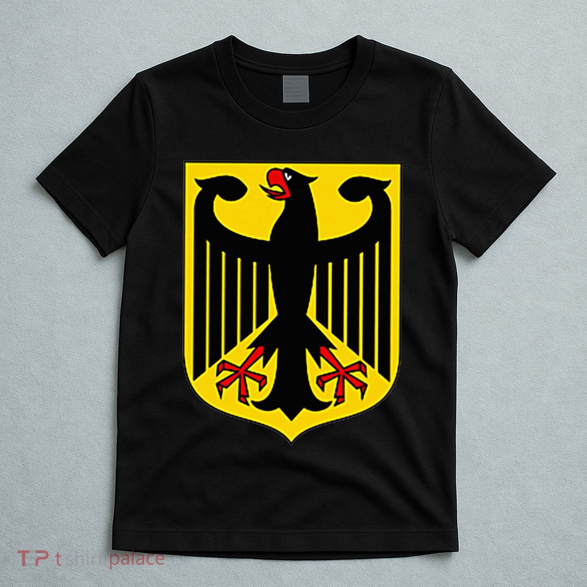 Badge Germany Flag Cool German Flags T-Shirt