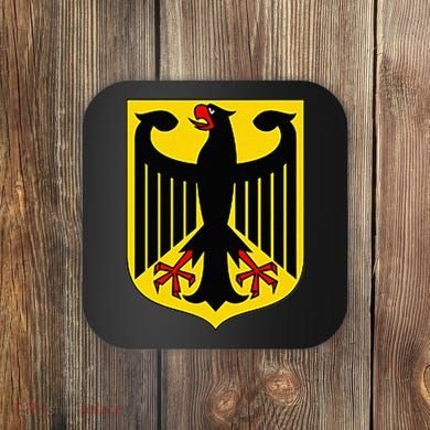 Badge Germany Flag Cool German Flags Coaster