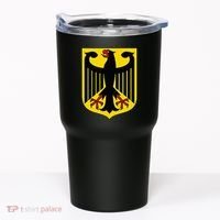 Badge Germany Flag Cool German Flags Tumbler thumb 0
