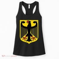 Badge Germany Flag Cool German Flags Women's Tank Top thumb 0