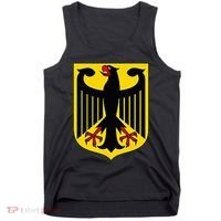 Badge Germany Flag Cool German Flags Tank Top thumb 0