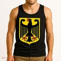 Badge Germany Flag Cool German Flags Tank Top thumb 3