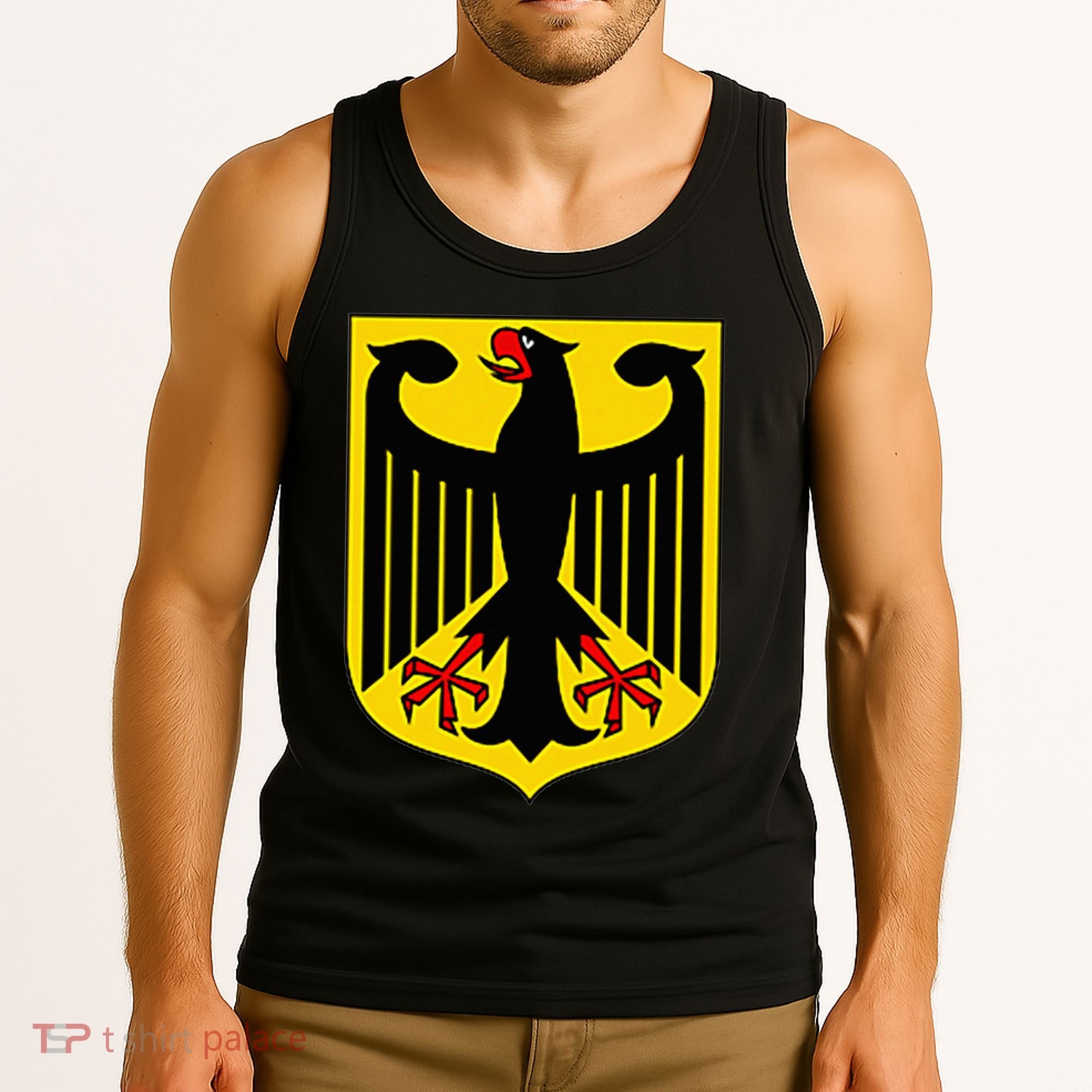 Badge Germany Flag Cool German Flags Tank Top