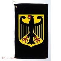 Badge Germany Flag Cool German Flags Golf Towel thumb 0