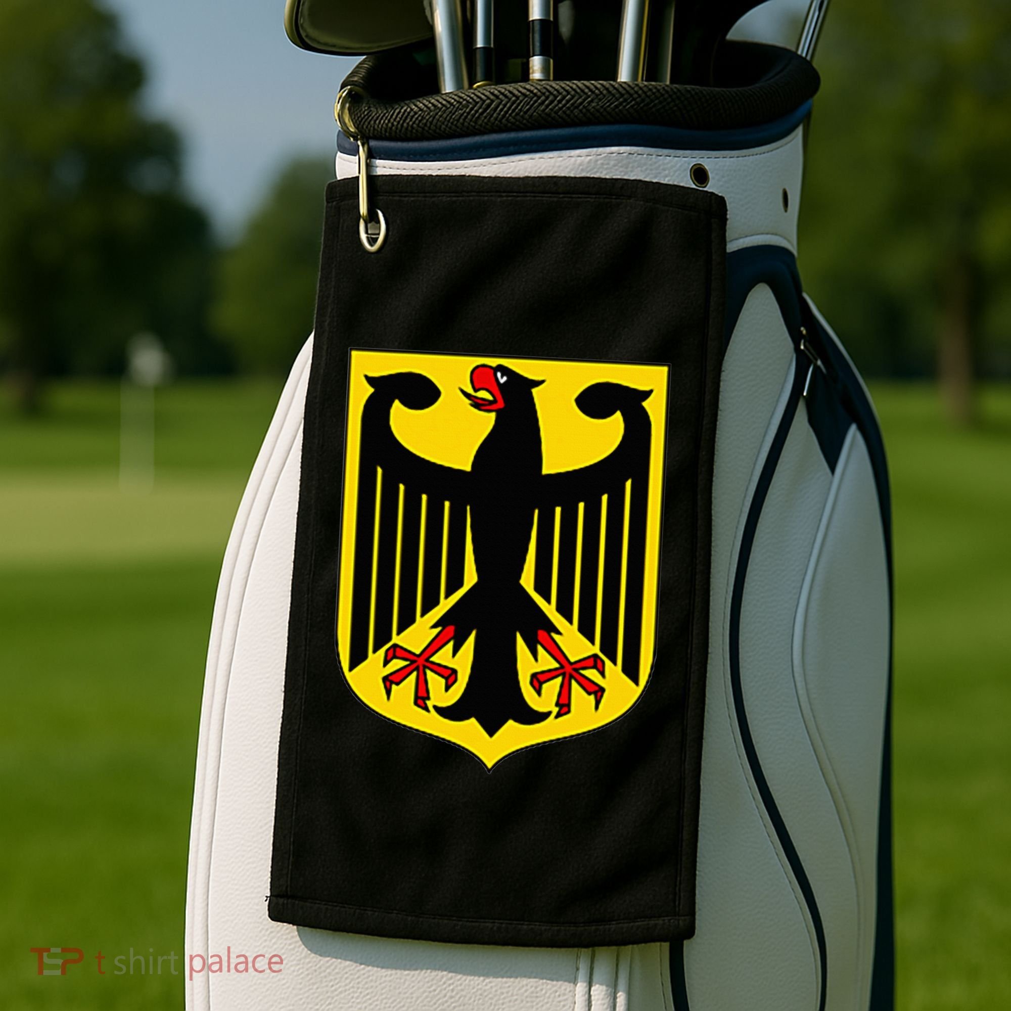 Badge Germany Flag Cool German Flags Golf Towel