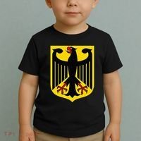 Badge Germany Flag Cool German Flags Toddler T-Shirt thumb 2