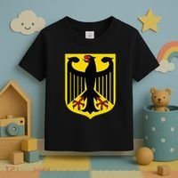 Badge Germany Flag Cool German Flags Toddler T-Shirt thumb 3