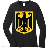 Badge Germany Flag Cool German Flags Women's Long Sleeve Shirt thumb 0