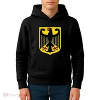Badge Germany Flag Cool German Flags Kids Hoodie thumb 4