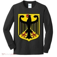 Badge Germany Flag Cool German Flags Kids Long Sleeve Shirt thumb 0