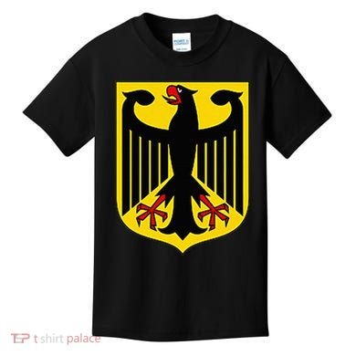 Badge Germany Flag Cool German Flags Kids T-Shirt