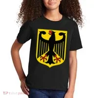 Badge Germany Flag Cool German Flags Kids T-Shirt thumb 2