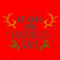 Be Good For Goodness Sake Santa Hat thumb 1