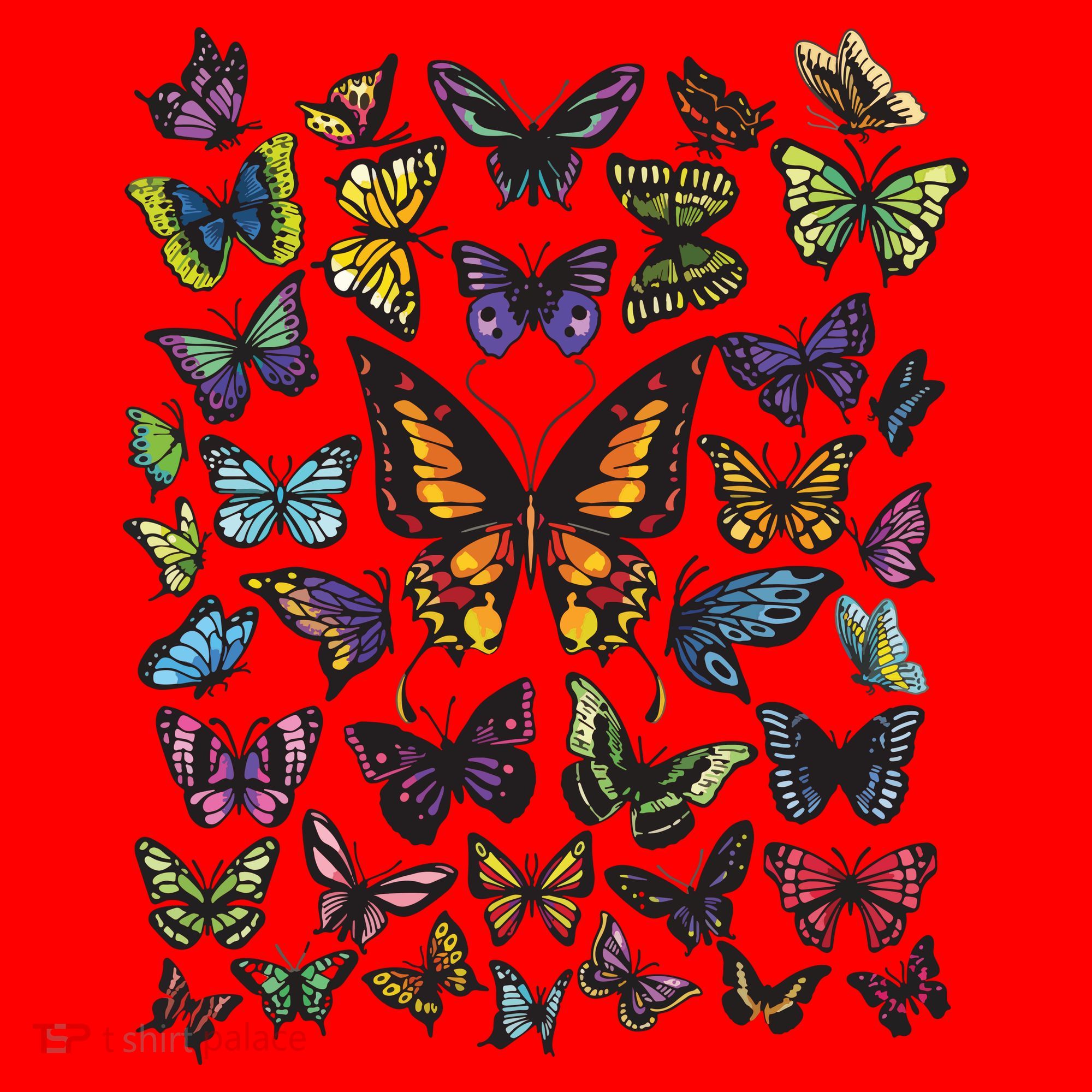 Butterfly Gift For Men Women Butterfly Lover Collection Santa Hat