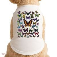 Butterfly Gift For Men Women Butterfly Lover Collection Doggie Tank thumb 0