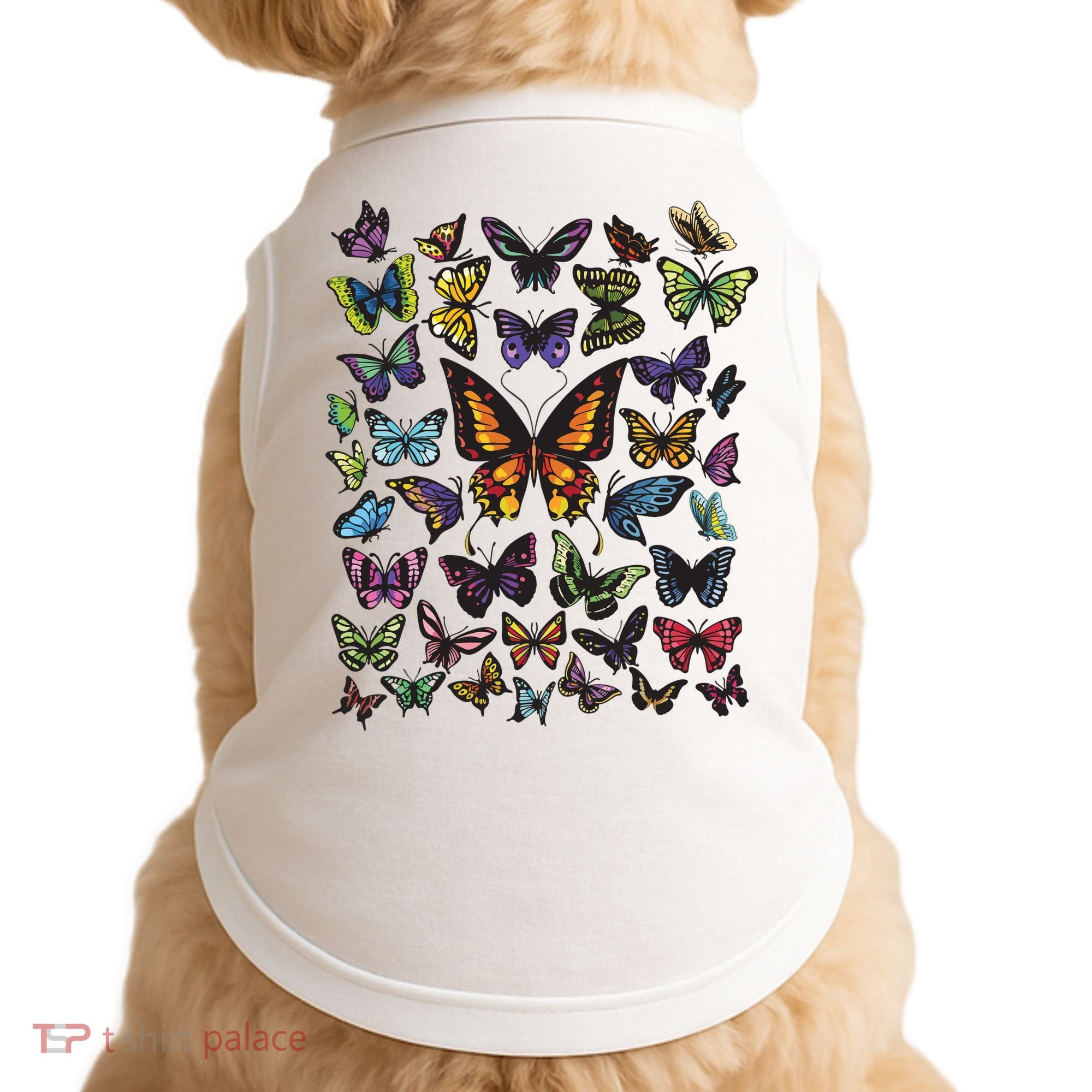 Butterfly Gift For Men Women Butterfly Lover Collection Doggie Tank