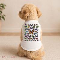 Butterfly Gift For Men Women Butterfly Lover Collection Doggie Tank thumb 2