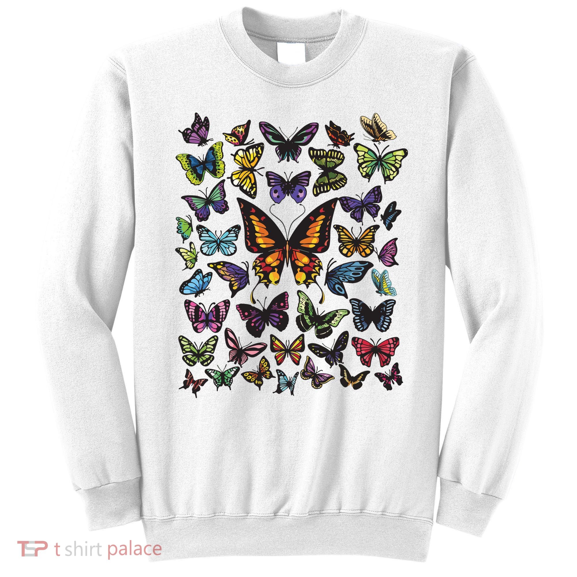 Butterfly Gift For Men Women Butterfly Lover Collection Sweatshirt
