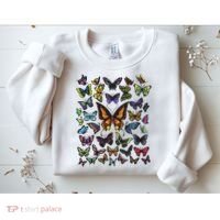 Butterfly Gift For Men Women Butterfly Lover Collection Sweatshirt thumb 2