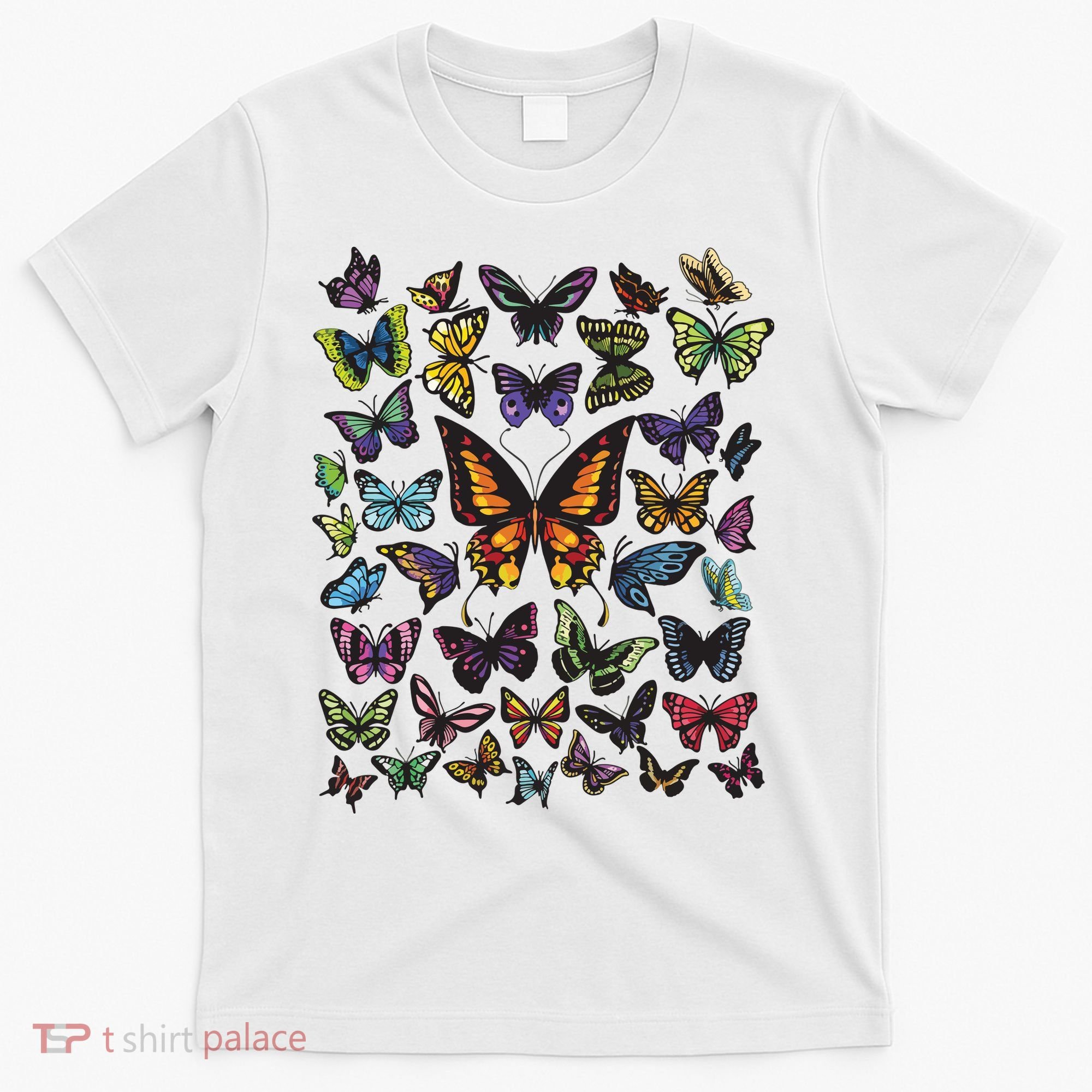 Butterfly Gift For Men Women Butterfly Lover Collection T-Shirt