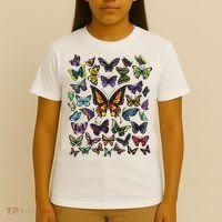 Butterfly Gift For Men Women Butterfly Lover Collection T-Shirt thumb 4