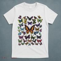 Butterfly Gift For Men Women Butterfly Lover Collection T-Shirt thumb 5