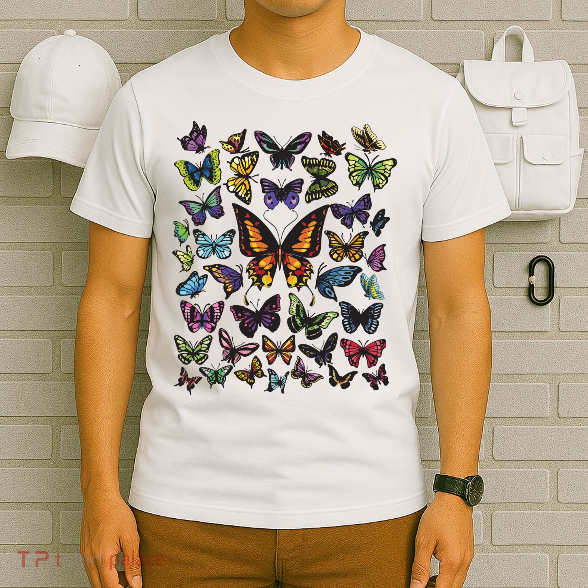 Butterfly Gift For Men Women Butterfly Lover Collection T-Shirt
