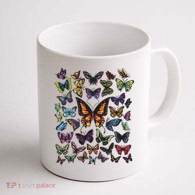 Butterfly Gift For Men Women Butterfly Lover Collection Coffee Mug back