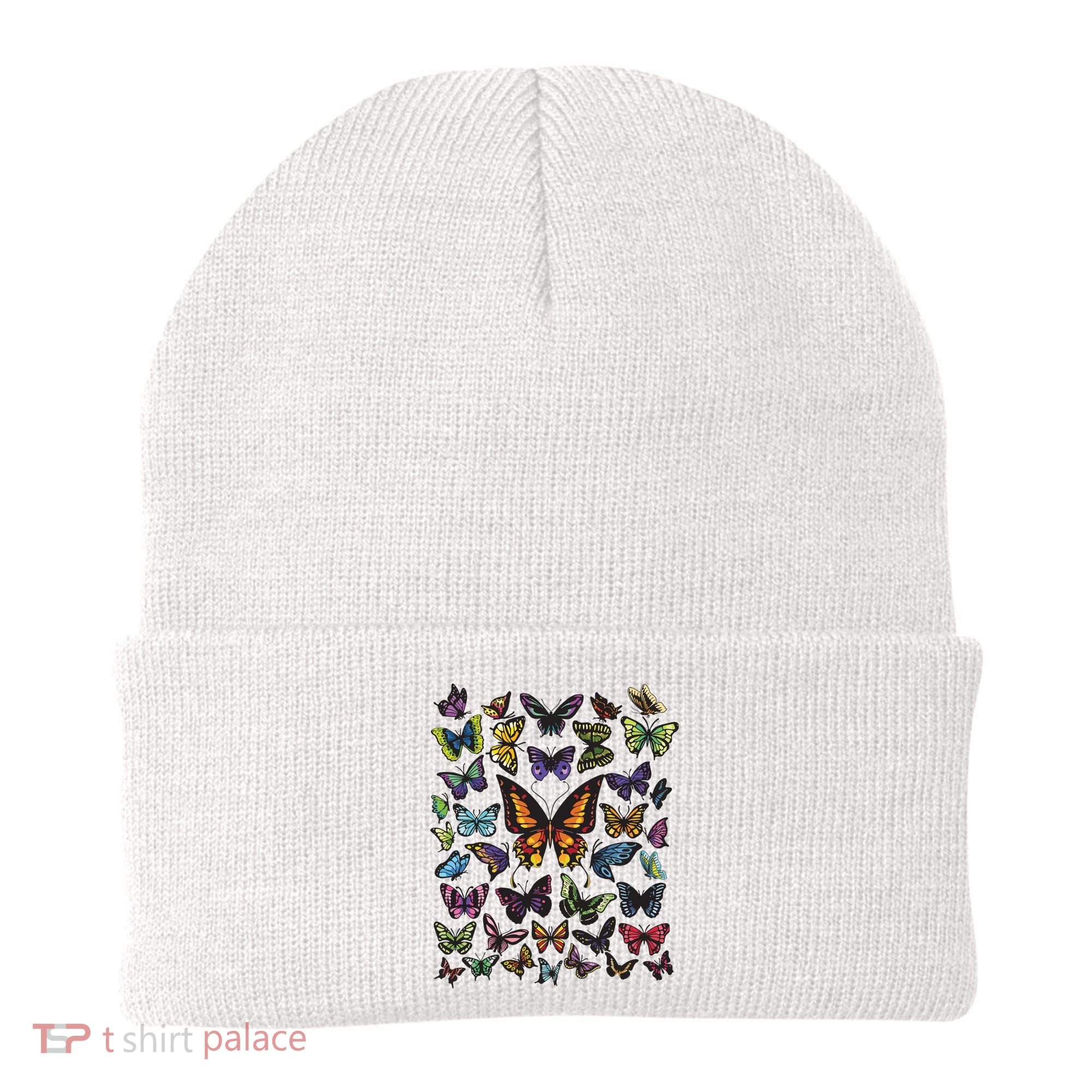 Butterfly Gift For Men Women Butterfly Lover Collection Beanie