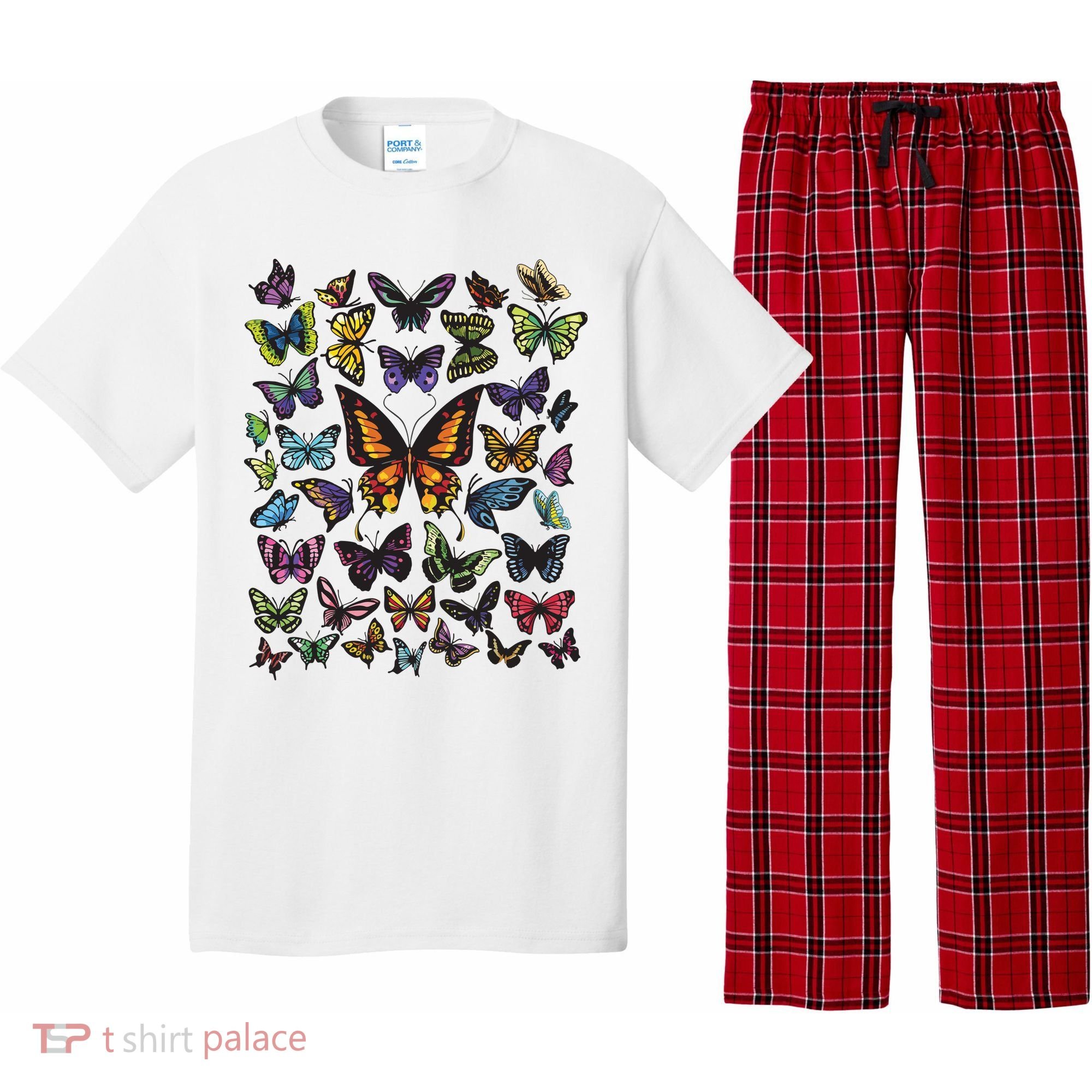 Butterfly Gift For Men Women Butterfly Lover Collection Pajama Set
