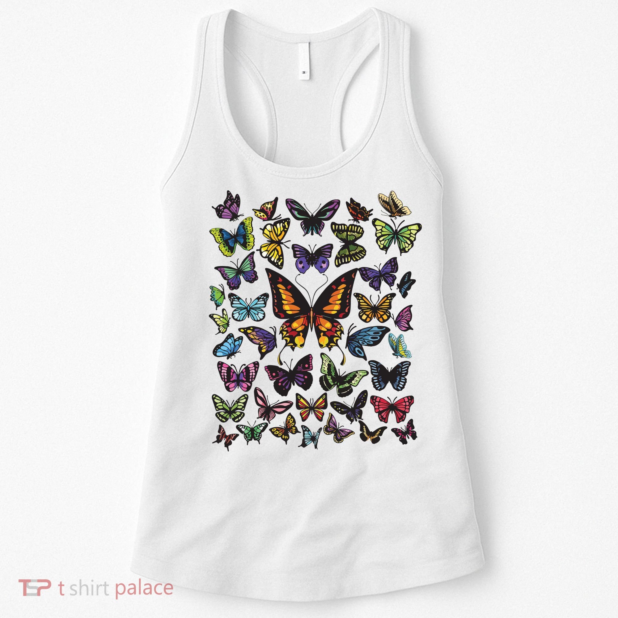 Butterfly Gift For Men Women Butterfly Lover Collection Women's Tank Top