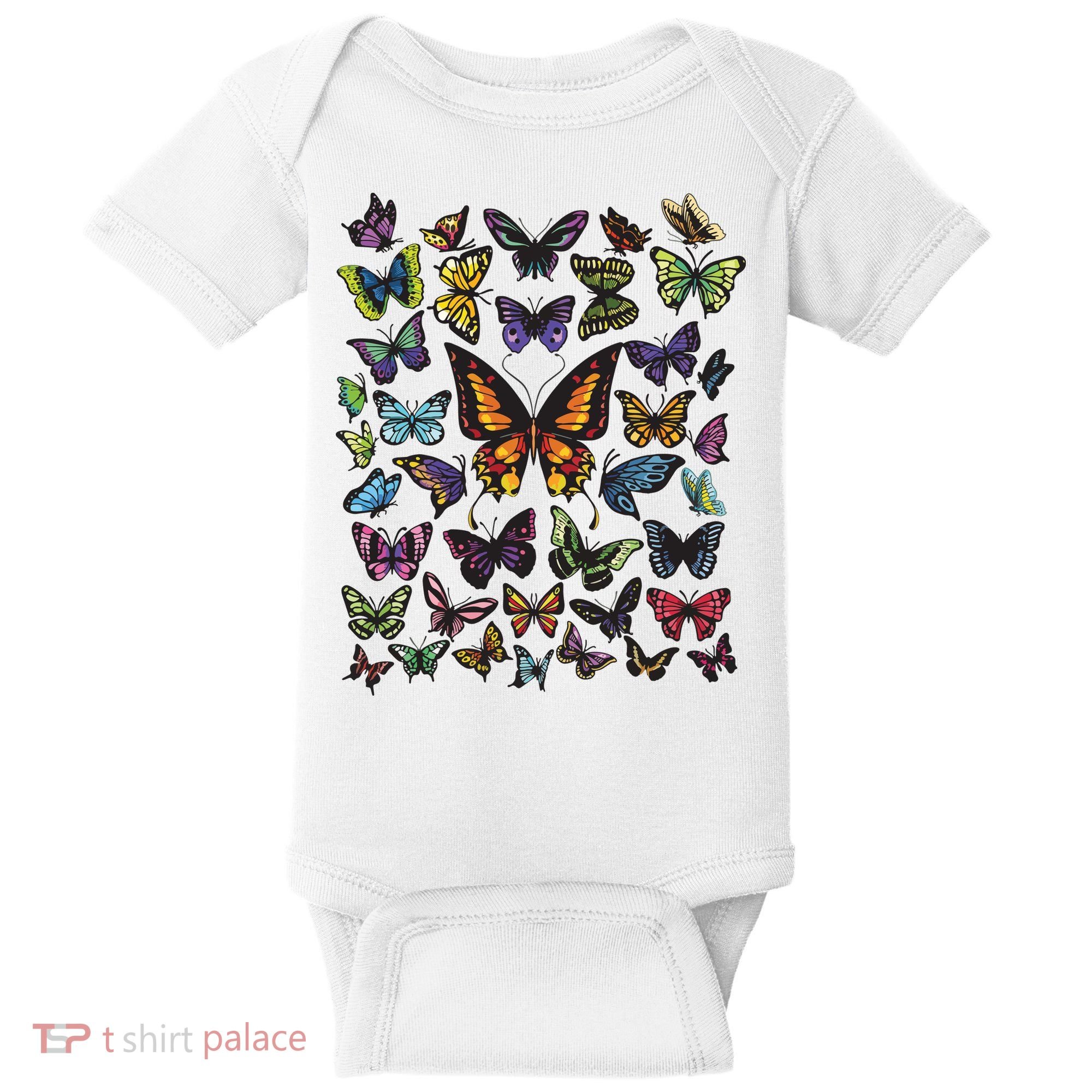 Butterfly Gift For Men Women Butterfly Lover Collection Baby Bodysuit