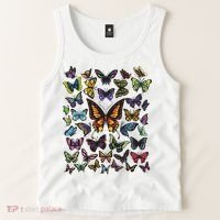 Butterfly Gift For Men Women Butterfly Lover Collection Tank Top thumb 2