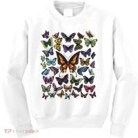 Butterfly Gift For Men Women Butterfly Lover Collection Kids Sweatshirt thumb 0