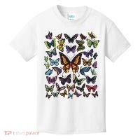 Butterfly Gift For Men Women Butterfly Lover Collection Kids T-Shirt thumb 0