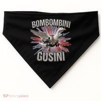 Bombombini Gusini Funny Italian Brainrot Meme Bootleg USA-Made Doggie Bandana thumb 0