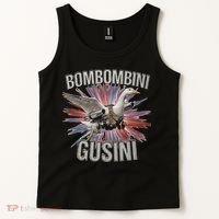 Bombombini Gusini Funny Italian Brainrot Meme Bootleg Tank Top thumb 2