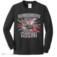 Bombombini Gusini Funny Italian Brainrot Meme Bootleg Kids Long Sleeve Shirt thumb 0