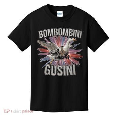 Bombombini Gusini Funny Italian Brainrot Meme Bootleg Kids T-Shirt